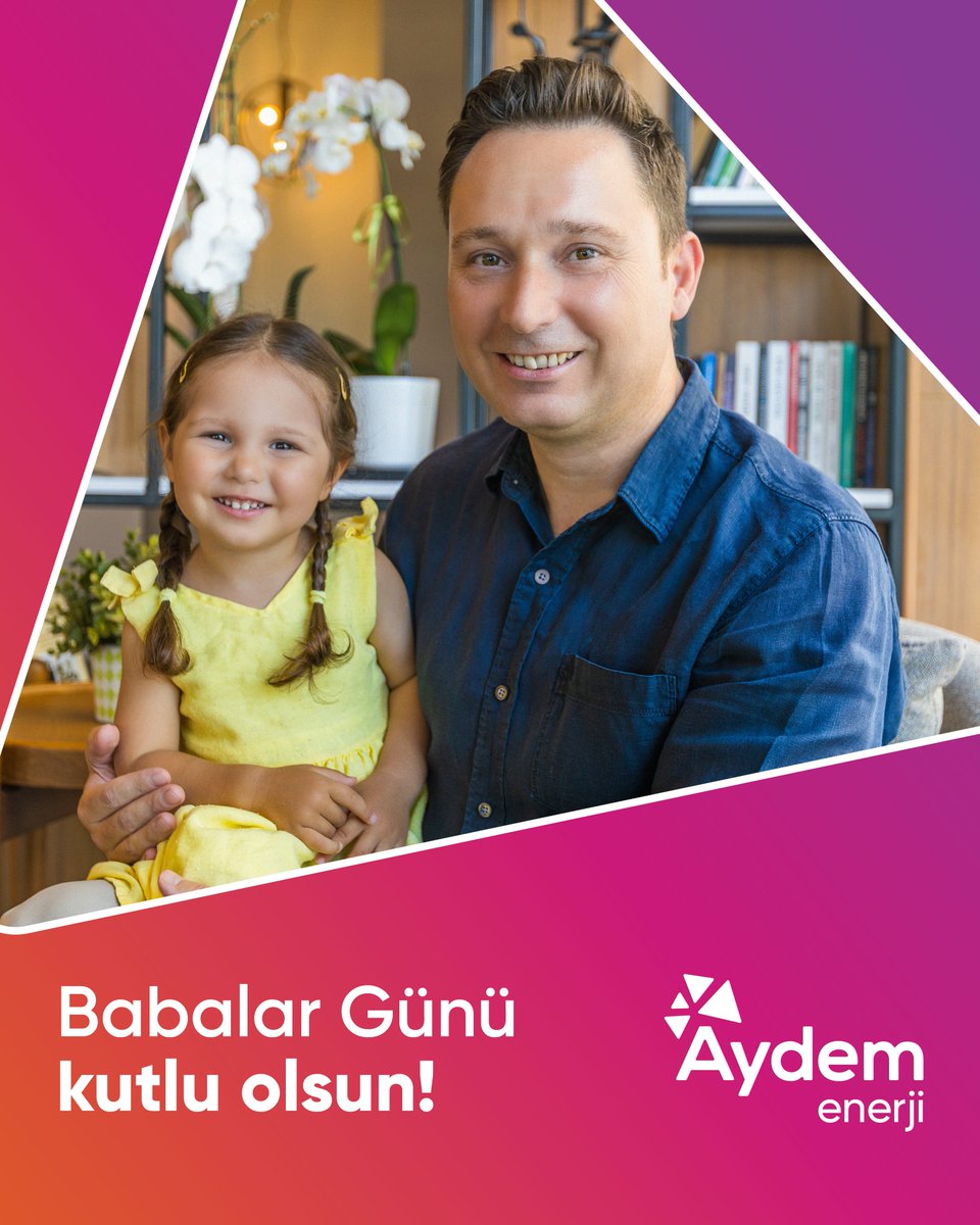 Çalışma arkadaşımız Cenk gibi enerjisiyle ışık saçan, sevgisiyle güç veren, yüreğinde baba şefkati hisseden herkesin Babalar Günü kutlu olsun. 

#BabalarGünü #AydemEnerji #HayatİçinEnerji #EnerjiiçinBiz