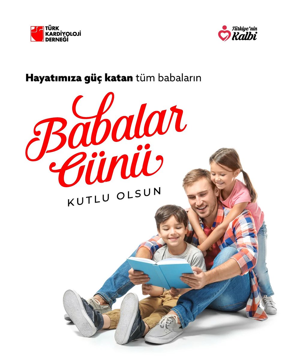 Tüm babalara; emekleri, sevgileri ve bitmeyen destekleri için minnettarız.

Babalar Gününüz kutlu olsun!

#TürkiyeninKalbi #TürkKardiyolojiDerneği #TKD #BabalarGünü