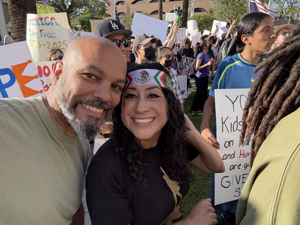 shaunlabrie's tweet image. Today was such an important day of humanity I got to share with my family!! They were excited and ready to be heard ✊🏽