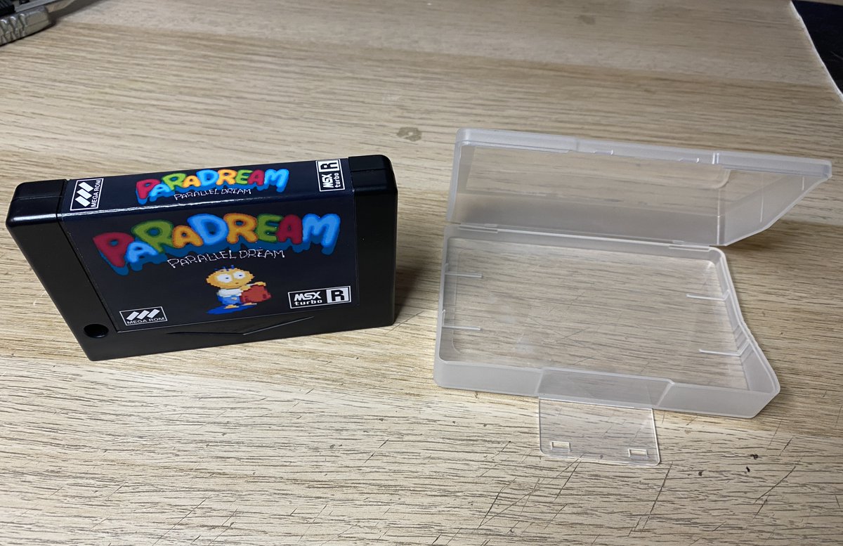 themsxlovers's tweet image. Hoy presentamos uno de los pocos juegos que se hicieron para los MSX Turbo R .
Originalmente realizado en el año 1992 por T.Kura en formato Disquette, presentamos la versión Custom en formato MegaRom con estuche individual para los que tengáis “inoperativa” la unidad de disco .