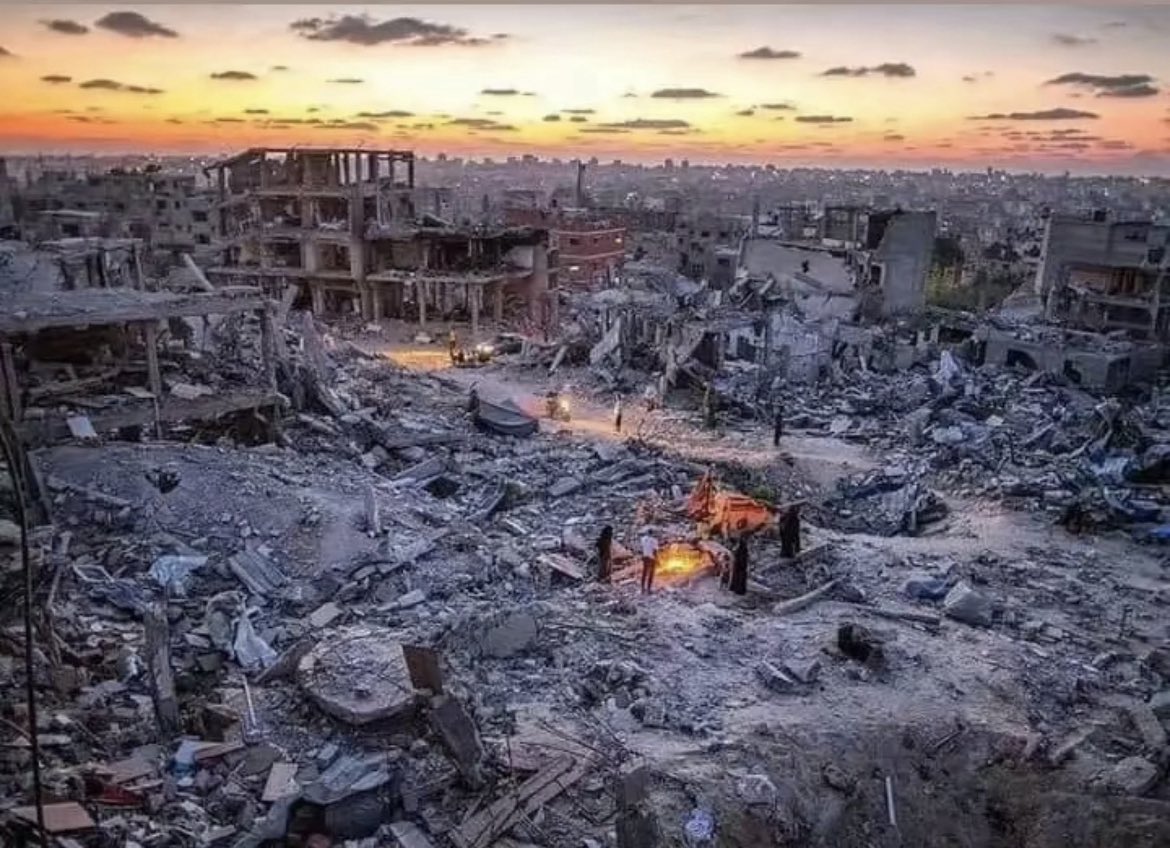 You are right Uri. 

No one deserves to live like this.

Look Gazza