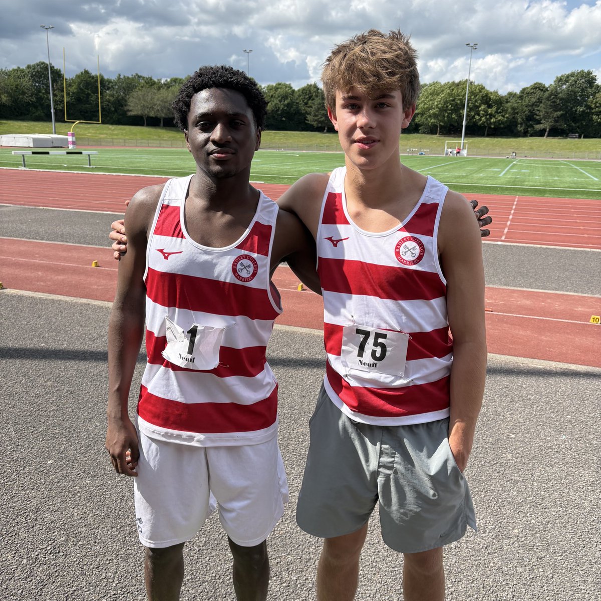 Can you believe it? Just 3cm separated these 2 in the <a href="/Oxonschoolsaa/">OxfordshireAthletics</a> Long Jump. Ollie jumped 6.13m and Peter 6.10m as they’re closing in on National Qualification and School Records. <a href="/RadleySports/">Radley Sports</a> <a href="/RadleyCoCurr/">Radley College Co-Curricular Activities</a> <a href="/RadleyCollege/">Radley College</a>