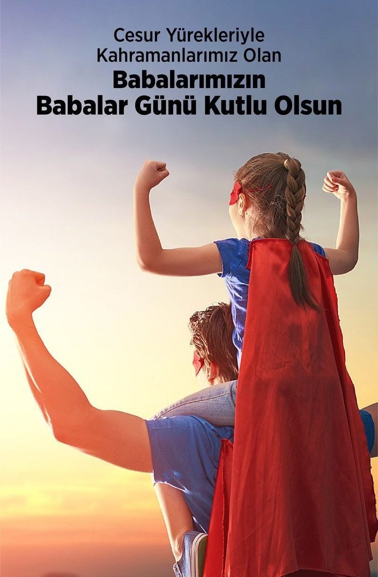 Hayatta olup, evlatlarının süper kahramanları olan babalar,
Hayatta olmayıp, evlatlarının kalbinde yaşayan babalar,
Baba rolünü üstlenmiş anneler ve abiler,
Babalar gününüz kutlu olsun 🥳
Gününüz harika geçsin 🎀
Günaydınlar hak edenler 🌸
#pazar #BabalarGünü
Happy Father's Day