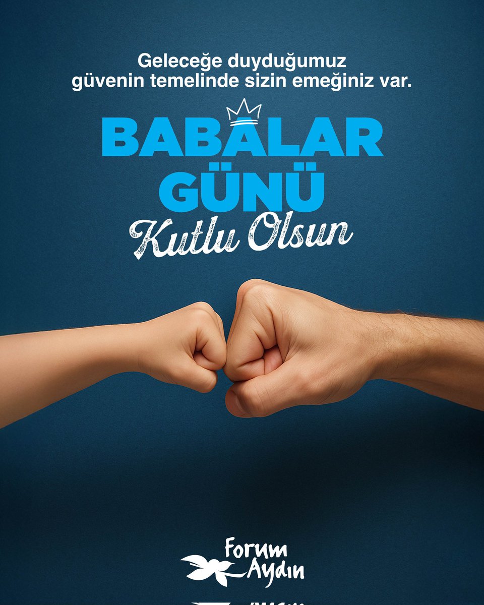 Geleceğe duyduğumuz güvenin temelinde sizin emeğiniz var...

Hayatımıza kattığınız güç, sabır ve sevgi için minnettarız. Tüm babaların Babalar Günü kutlu olsun. 💙