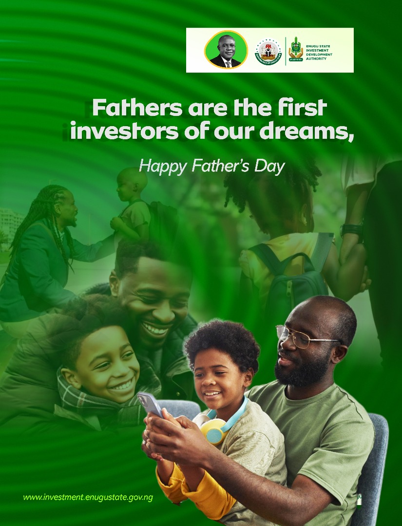esida_Enugu's tweet photo. To every father who invests in dreams, discipline & direction we celebrate you.
From all of us at ESIDA, Happy Father's Day.
Keep building. Keep investing. The future is grateful.
#FathersDay2025 #ESIDA #FathersWhoLead #InvestInTheFuture #CelebrateFathers #Fatherhood #explore https://t.co/0F5m7q0R0C