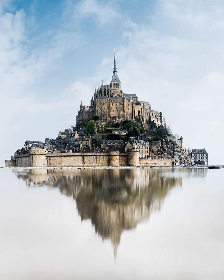 Mont Saint-Michel, France.