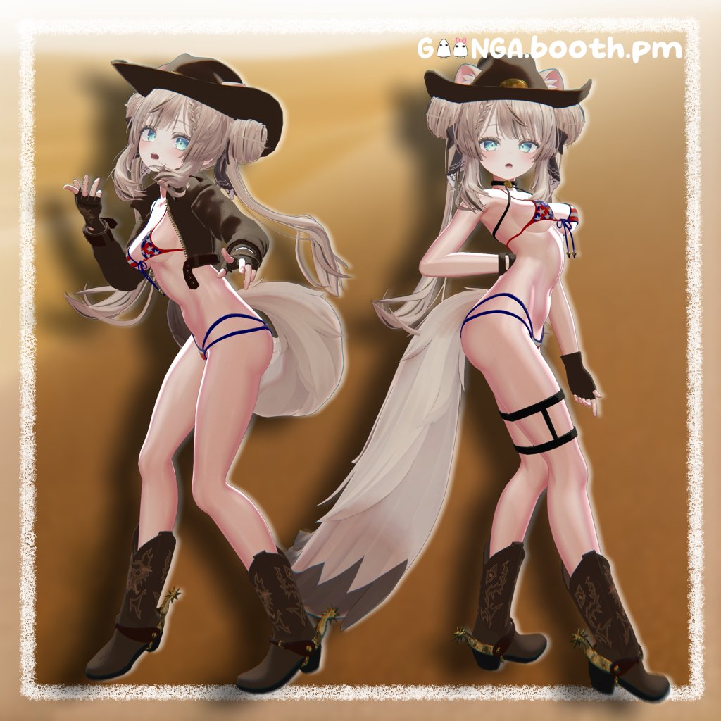 Goongas Cowboy Bikini for Manuka is now available!
#VRChat #booth_pm #VRC

goonga.booth.pm/items/7049931