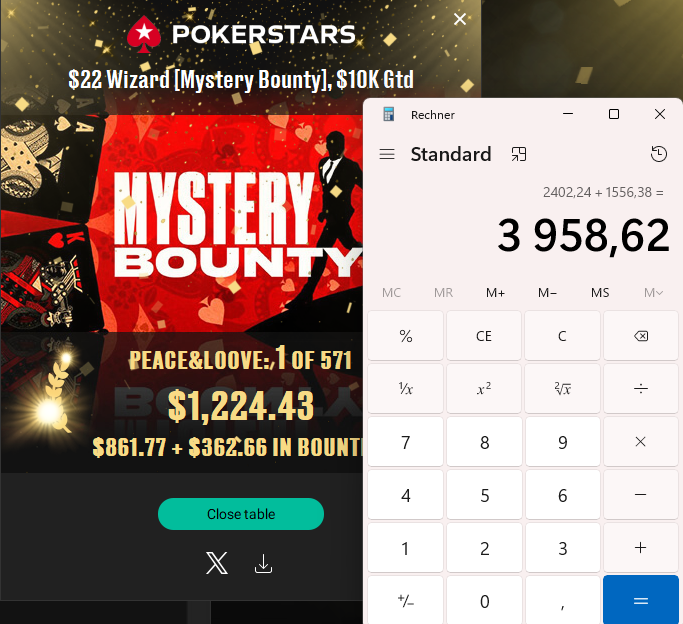 Huber Sebastian (@peace_ndloove) on Twitter photo LAST DAY OF THE CHALLENGE AND WE STARTED WITH A BANG
Join the insanity here: ๐
twitch.tv/peacendloove
<a href="/PokerStars/">PokerStars</a> LAST DAY OF THE CHALLENGE AND WE STARTED WITH A BANG
Join the insanity here: ๐
twitch.tv/peacendloove
<a href="/PokerStars/">PokerStars</a>