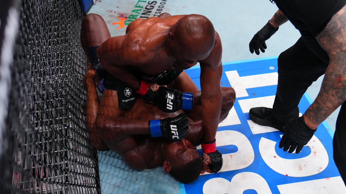 ufc's tweet image. Don&apos;t count him out yet! 👏

@Usman84KG put himself back into the title picture with a dominant win yesterday at #UFCAtlanta 👀