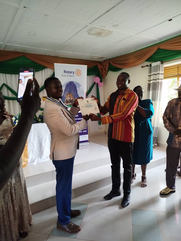 Rotary Club of Abim (@rotaryclubabim) on Twitter photo Yesterday we sucessfully witnessed the installation of our second president, Rotarian <a href="/mathiasowilli/">Mathias O., Okongo</a> who will be taking over from magic president Rotarian <a href="/Engorok/">Engorok Obin</a>. Thanks to visiting rotarians from <a href="/RotaryMbale1964/">Rotary Club of Mbale</a> <a href="/RotarySoroti/">Rotary Club Of Soroti Central</a> , Gulu and so many who atended. We are grateful!! Yesterday we sucessfully witnessed the installation of our second president, Rotarian <a href="/mathiasowilli/">Mathias O., Okongo</a> who will be taking over from magic president Rotarian <a href="/Engorok/">Engorok Obin</a>. Thanks to visiting rotarians from <a href="/RotaryMbale1964/">Rotary Club of Mbale</a> <a href="/RotarySoroti/">Rotary Club Of Soroti Central</a> , Gulu and so many who atended. We are grateful!!