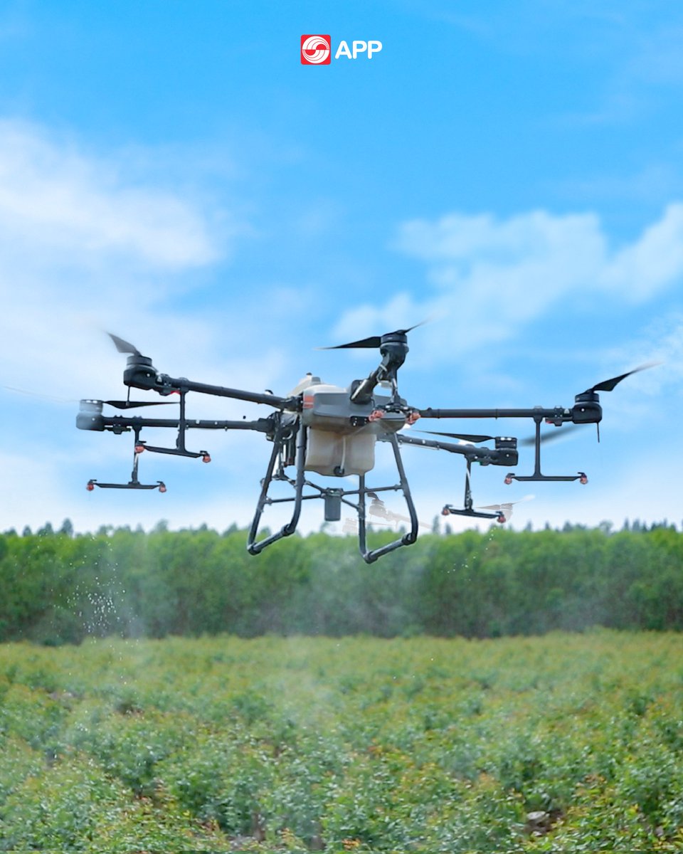 APP Group (@appgroup_id) on Twitter photo An agricultural drone soars low over lush fields of industrial crops, sowing care through the touch of technology. Each droplet it sprays reflects a commitment to sustainability—nurturing green hope and preserving continuity for a more sustainable future.
#SnapshotAPP #APPGroup An agricultural drone soars low over lush fields of industrial crops, sowing care through the touch of technology. Each droplet it sprays reflects a commitment to sustainability—nurturing green hope and preserving continuity for a more sustainable future.
#SnapshotAPP #APPGroup