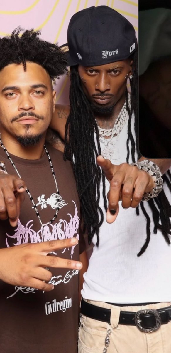 Playboi Carti at his two year old daughter Yves party 🎉