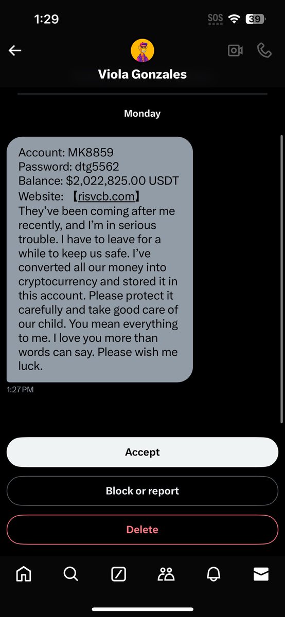 DividedUnionTTV's tweet image. This is a wild scam I ain’t gonna lie 😂 #ScamAlert #wtf #toearlyforthis