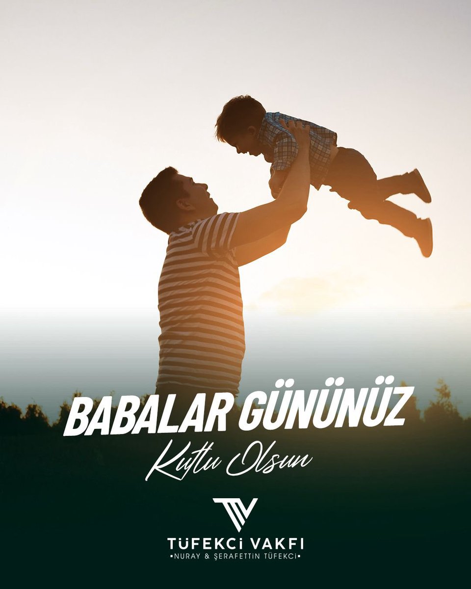 Hayatın yükünü omuzlayan, ailesine güven veren, evladına yol olan tüm babaların #BabalarGünü kutlu olsun.