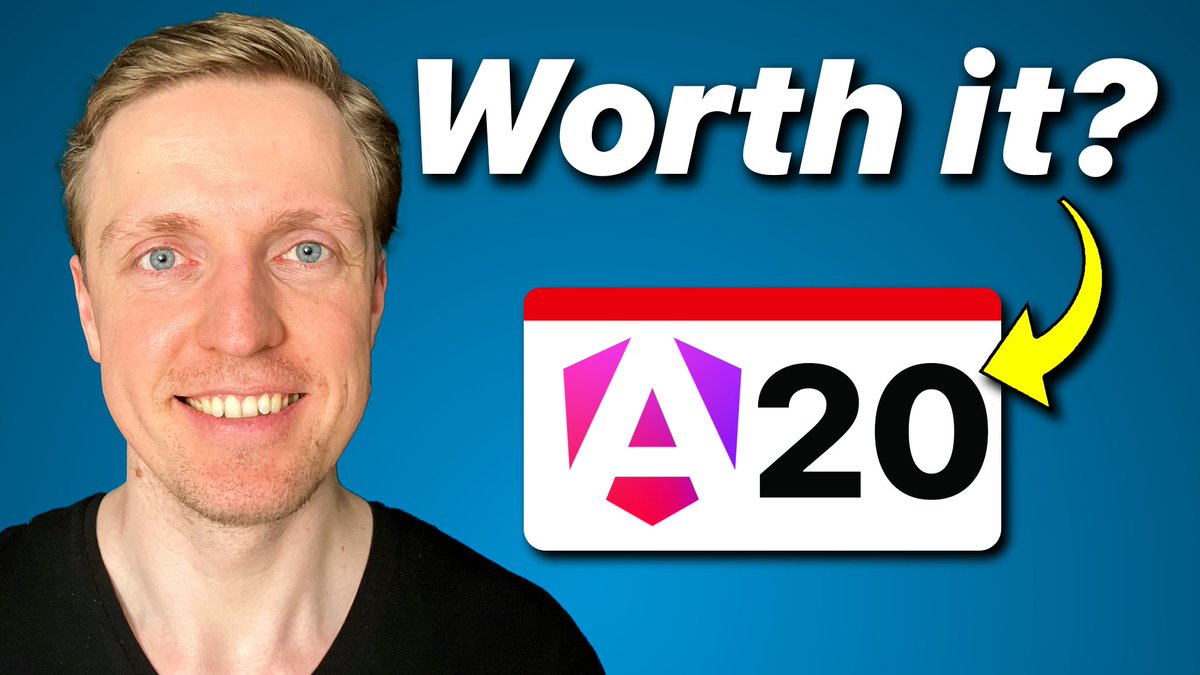 monster_lessons's tweet image. 🚨 Angular 20 is out — and it’s not just a minor update.I went through all the changes so you don’t have to.Some of them might break your app. Others are game-changers.
▶️ Watch the full breakdown: youtu.be/8HLwIb4IpaU
#Angular20 #Angular #WebDev #Frontend