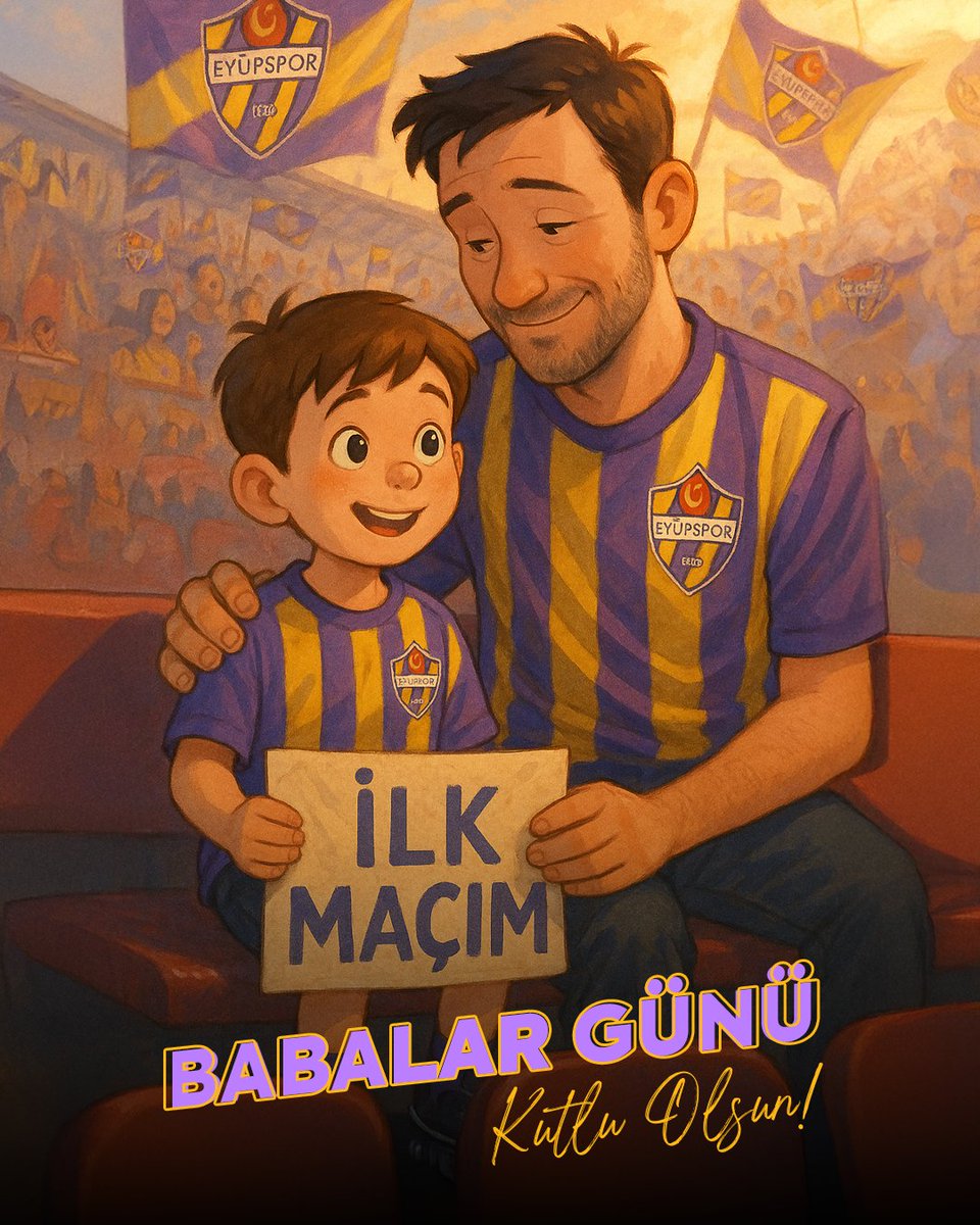 Bizi tribünlere ve futbola bağlayan o ilk anın kahramanıdır babalar. Bazen bir bakışı, bazen sesi, bazen de gölgesi yeter ilk kahramanımızın. Yanımızda olsun ya da olmasın, varlıkları her zaman içimizde bir güç ve güven olan tüm babaların Babalar Günü kutlu olsun! 💜💛
