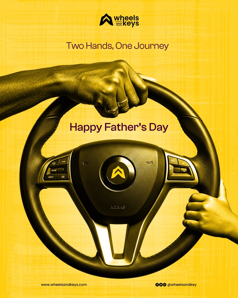 wheelsandkeys's tweet image. The best driving lessons aren't about the road - they're about the journey. #FathersDay #NigerianDads #Wheelsandkeys