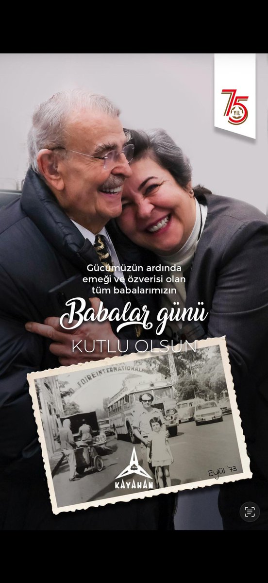 50 yıl arayla fuarda, aynı heyecanla...
Baba ve kız, tam yarım asır boyınca yan yana; 75 yıllık bir firmayı temsil ederek.
Bazı güçler sadece makineleri değil, nesilden nesile geçen tutkuyla kalpleri de çalıştırır. [1973 Şam fuarı vs 2023 Hannover fuarı) #babakız #BabalarGünü