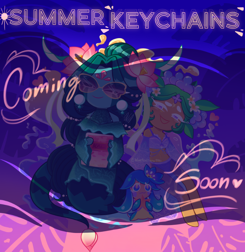 Winterstorm9991's tweet photo. Summer line keychain reveal 3: Lotus dragon cookie (ft Hydrangea and pond dino) 🩷🪷

#cookierun #cookierunovenbreak #lotus #lotusdragoncookie #lotusdragon #hydrangeacookie #ponddinocookie #crob #cookierunfanart #crk #crkfanart #fanmerch #lotusdrangea https://t.co/s5e7dWnBKV
