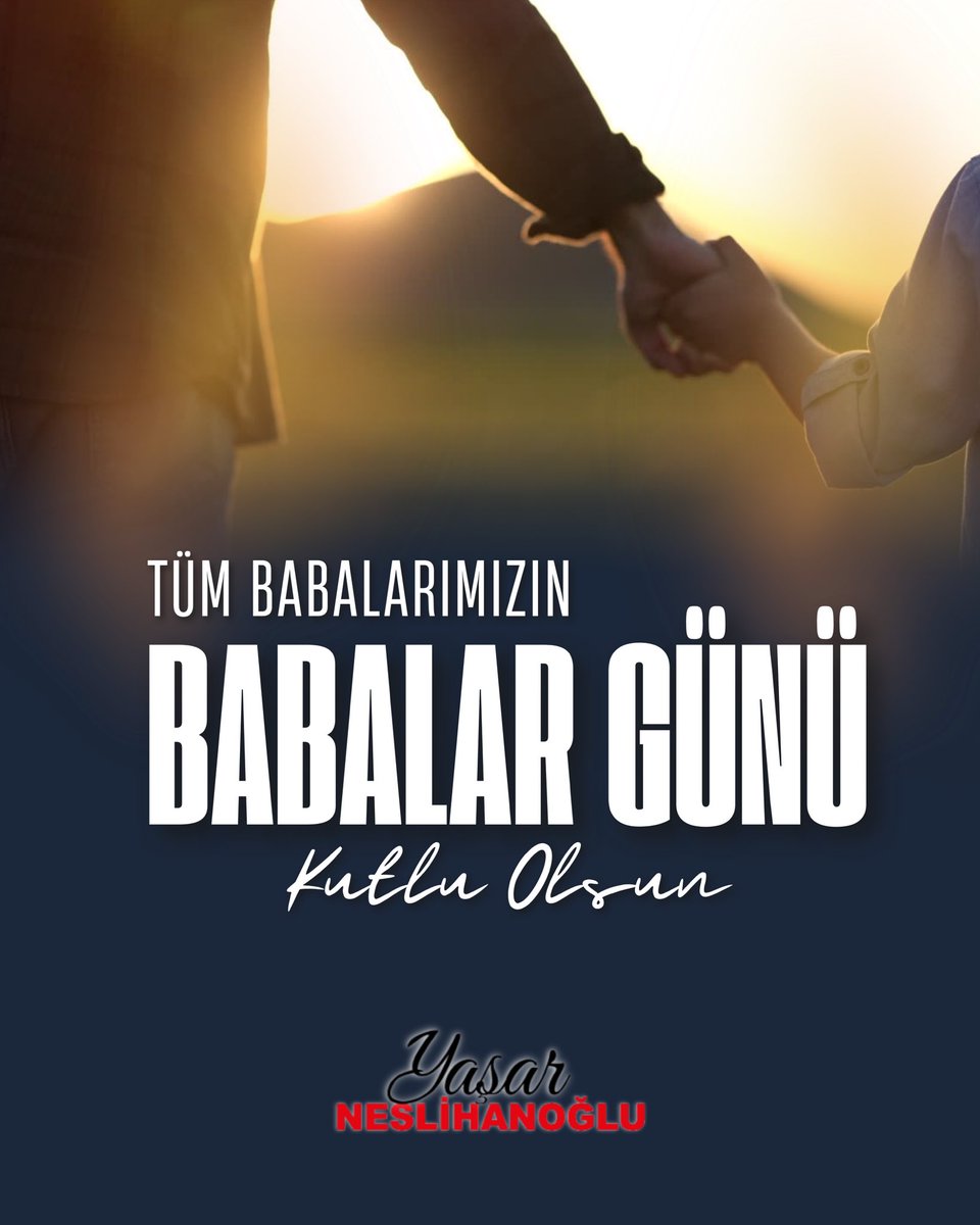 Hayatın yükünü omuzlayan, gölgesiyle güven veren, sessiz fedakarlığıyla yolumuzu aydınlatan tüm babaların Babalar Günü kutlu olsun.