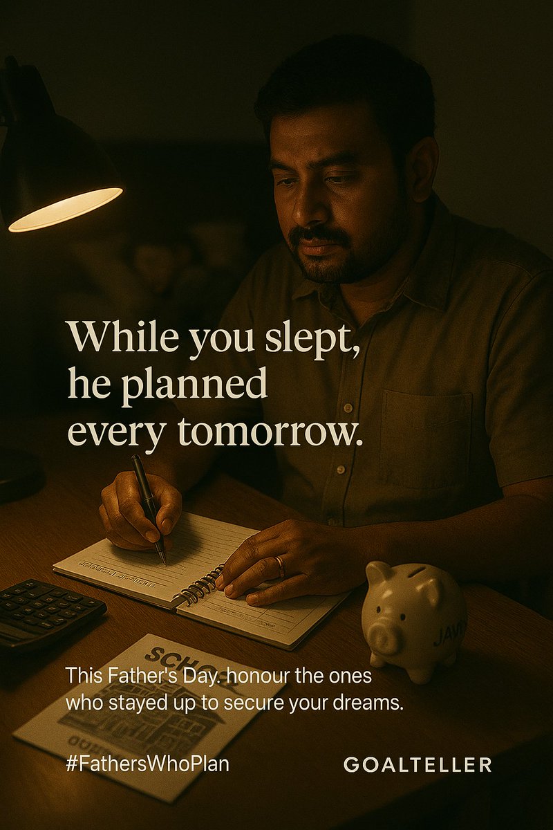 The school fees, the future fund, the quiet calculations no one saw...

He did it without applause, without asking for credit.

This Father's Day, let's honour the planners, the protectors, the providers.

The ones who made our dreams their responsibility.

#Goalteller