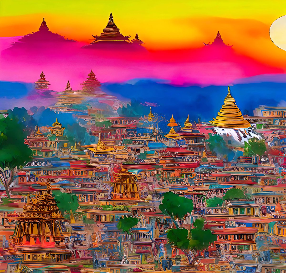 🌞 Have a peaceful Sunday 💚

🔥Sold🔥
🌇Kathmandu🇳🇵(Open Edition 2 $XTZ)
🌆70 cities 🚀237 sales

🤗 Many thanks and 🥳 congratulations dear <a href="/Cakes6G/">Cakes6G | Art on Objkt</a> for your support, appreciate it 🧡

🙏 Please support this awesome artist 💜

<a href="/objktcom/">objkt</a> #NFTs #NFTCollectors #tezos