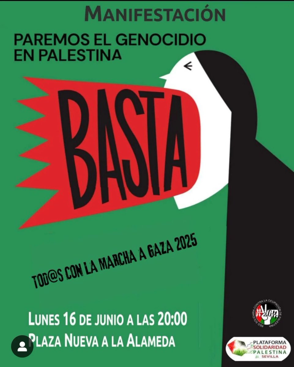 #Sevilla con #PalestinaLibre