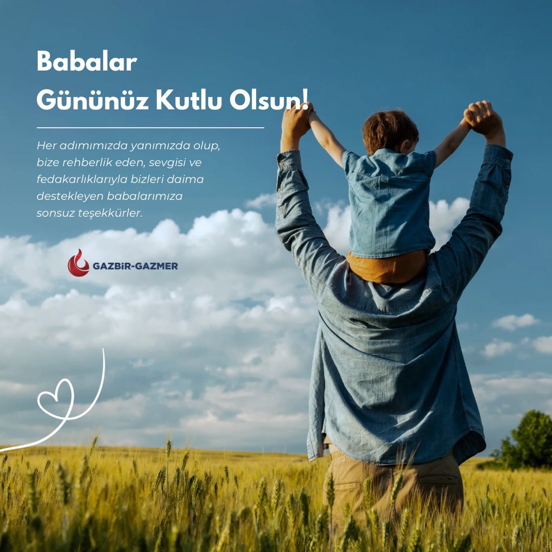 Hayatın her alanında örnek olan, değerleriyle yolumuzu aydınlatan tüm babalara teşekkür ederiz. 

Babalar Gününüz kutlu olsun 💙✨