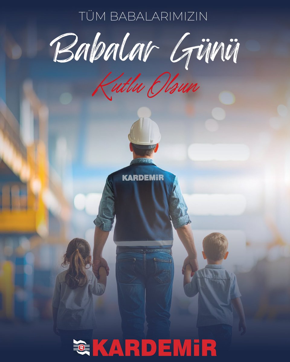 Sevgi dolu elleriyle elimizden tutan, özverisiyle hayatımıza şekil veren ve çelik gibi sağlam duruşlarıyla bize ilham olan tüm babalarımızın Babalar Günü kutlu olsun.

#Kardemir #BabalarGünüKutluOlsun