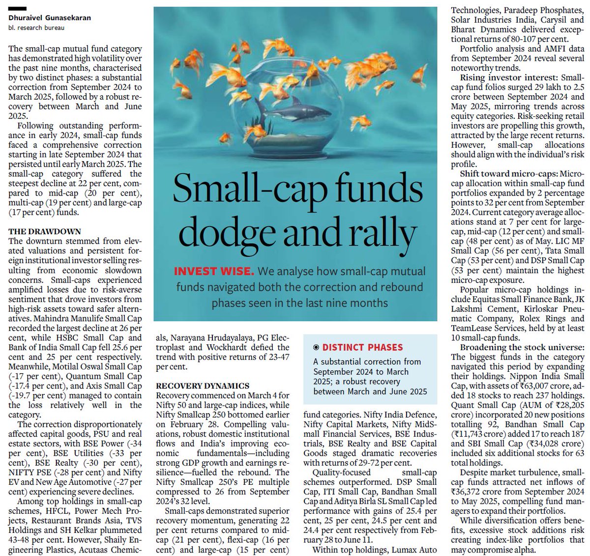 Rajkumar PR (@rajkumarpr8) on Twitter photo A detailed discussion on Smallcap Funds recovery by <a href="/dhuraivel/">Dhuraivel Gunasekaran</a>
Smallcaps are Risky!
They fall more!
And what not? 😃😃
Look at the recovery also! A detailed discussion on Smallcap Funds recovery by <a href="/dhuraivel/">Dhuraivel Gunasekaran</a>
Smallcaps are Risky!
They fall more!
And what not? 😃😃
Look at the recovery also!
