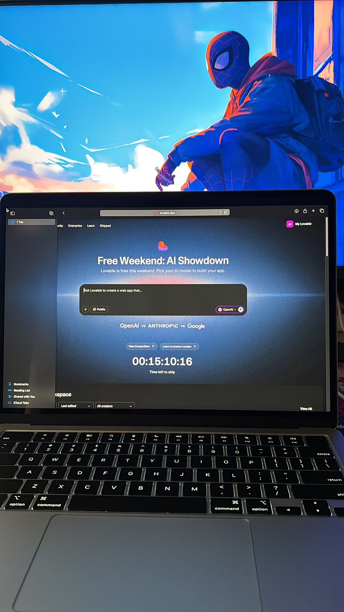 digvijayux's tweet image. What are we building today 🤔 
#lovableaishowdown