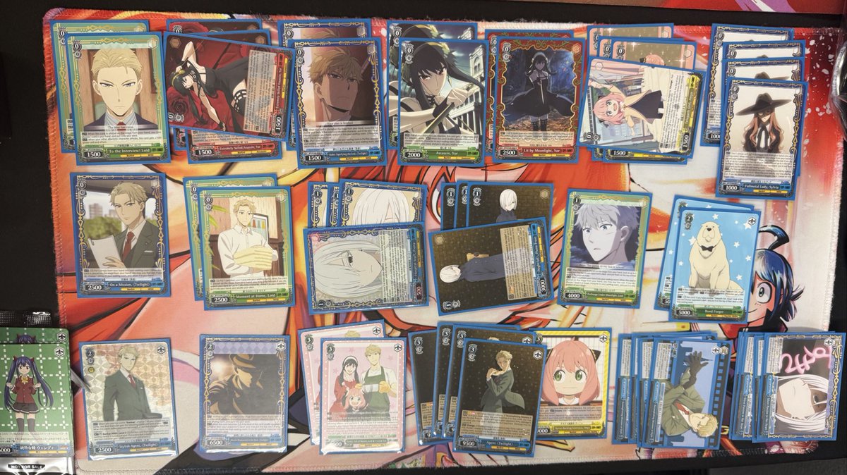 WS】SPY×FAMILY優勝デッキレシピ(ホビーステーション川崎店