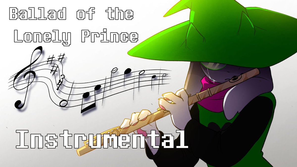 Due to popular demand, the instrumental of Ballad is now released!
#DELTARUNE 

youtu.be/DnxinR5SU1g