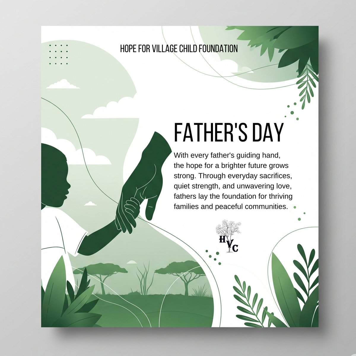 HVCFoundation's tweet photo. Happy Father’s Day to all the amazing fathers across the world. 🎉

Today, we honor your role not just as fathers but as community builders, protectors, and pillars of HOPE.

#FathersDay #HVCF #RuralAfrica #Kaduna #HopeForVillageChild #Family #Community #UnsungHeroes #Nigeria https://t.co/UhVOyTY885