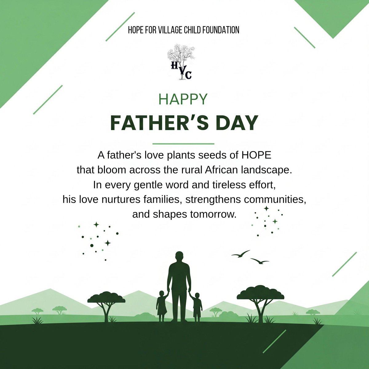 HVCFoundation's tweet photo. Happy Father’s Day to all the amazing fathers across the world. 🎉

Today, we honor your role not just as fathers but as community builders, protectors, and pillars of HOPE.

#FathersDay #HVCF #RuralAfrica #Kaduna #HopeForVillageChild #Family #Community #UnsungHeroes #Nigeria https://t.co/UhVOyTY885