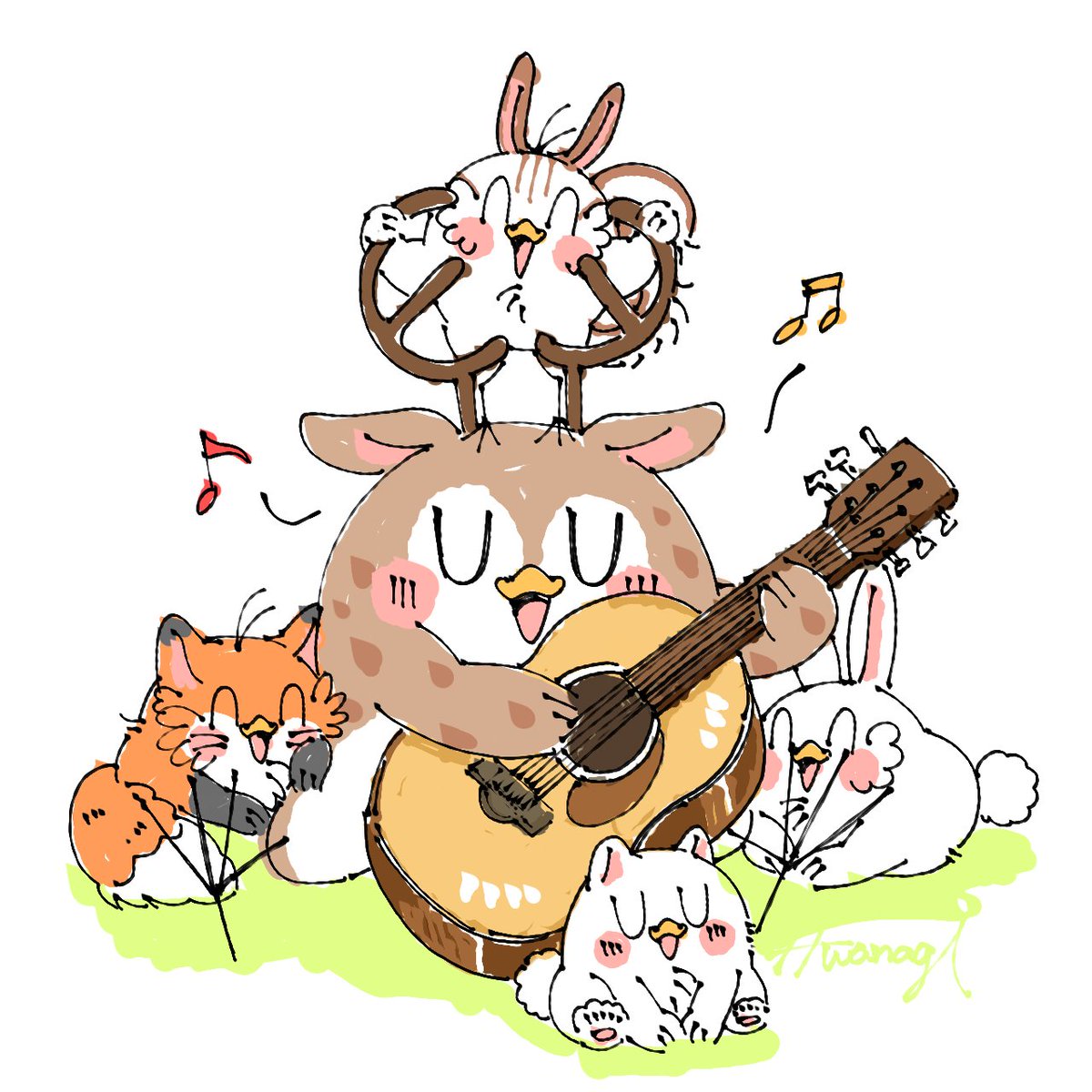 28etoile_'s tweet photo. 【🎸】～♪
#イラスト #落書き https://t.co/mJqzvwGplI