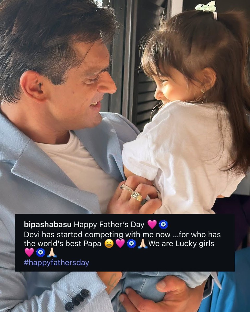 indiaforums's tweet photo. Bipasha Basu celebrates the super dads in her life with a warm and heartfelt Father’s Day post! 💖
.
.
.
#BipashaBasu #FathersDay #SuperDads #FamilyLove #HeartfeltPost #IndiaForums https://t.co/PnTX0dK9t3