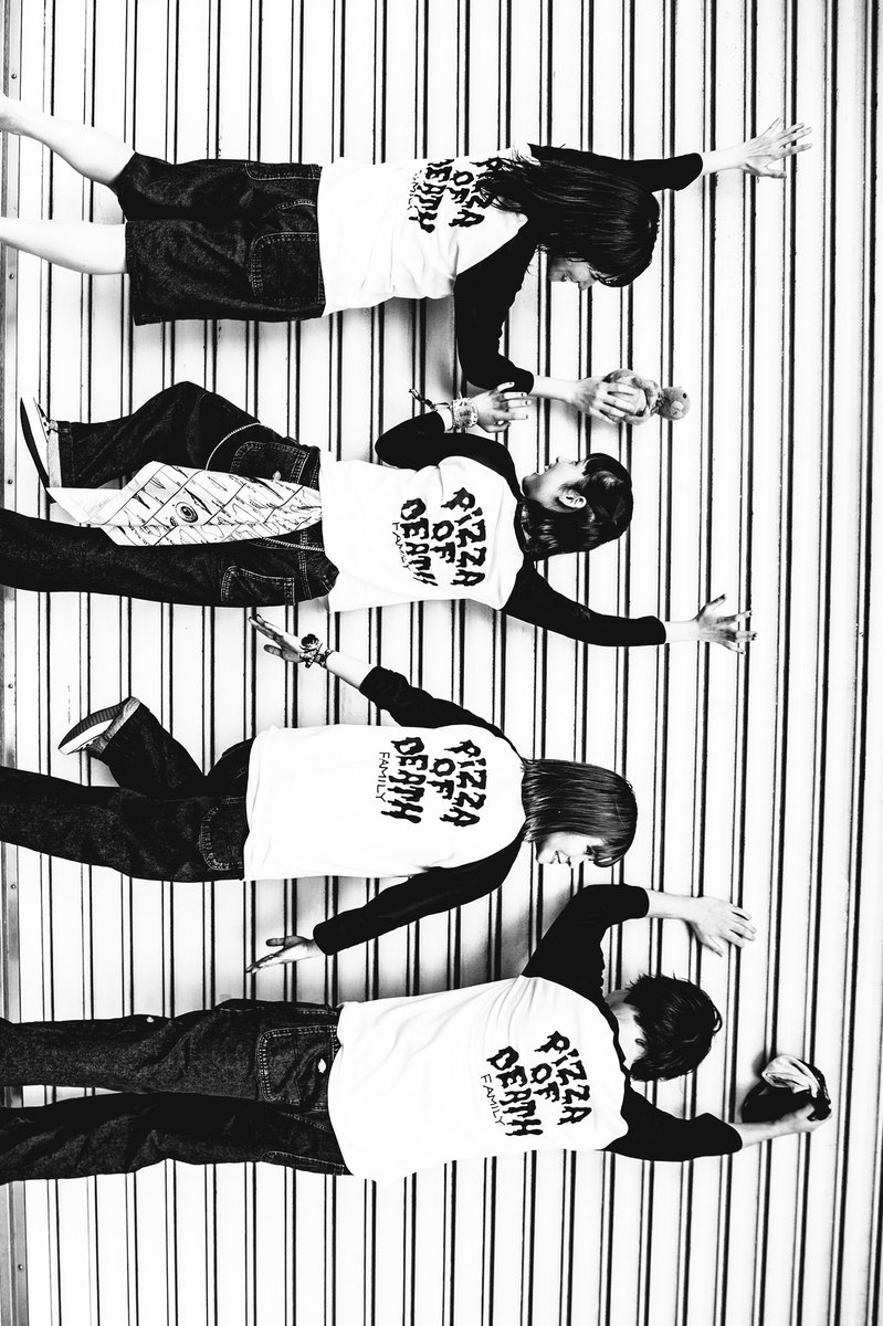 サバシスター PIZZA OF DEATH FAMILY Tシャツ Lサイズ OF PIZZA DEATH