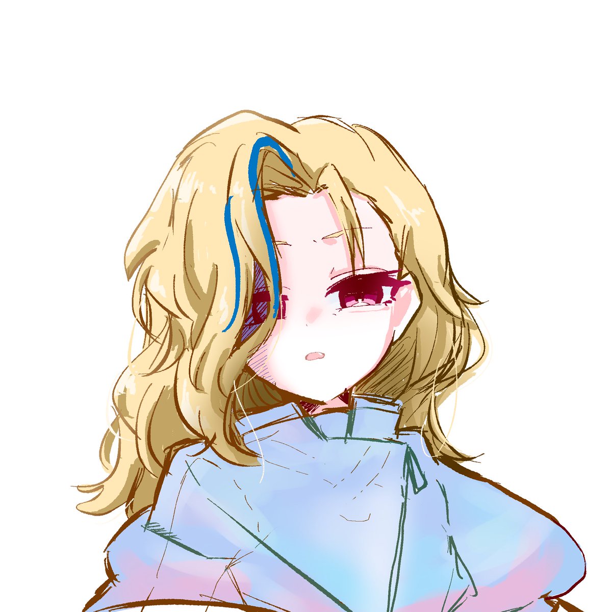 「睨まれたかった、などと供述しており…」|おけけのイラスト