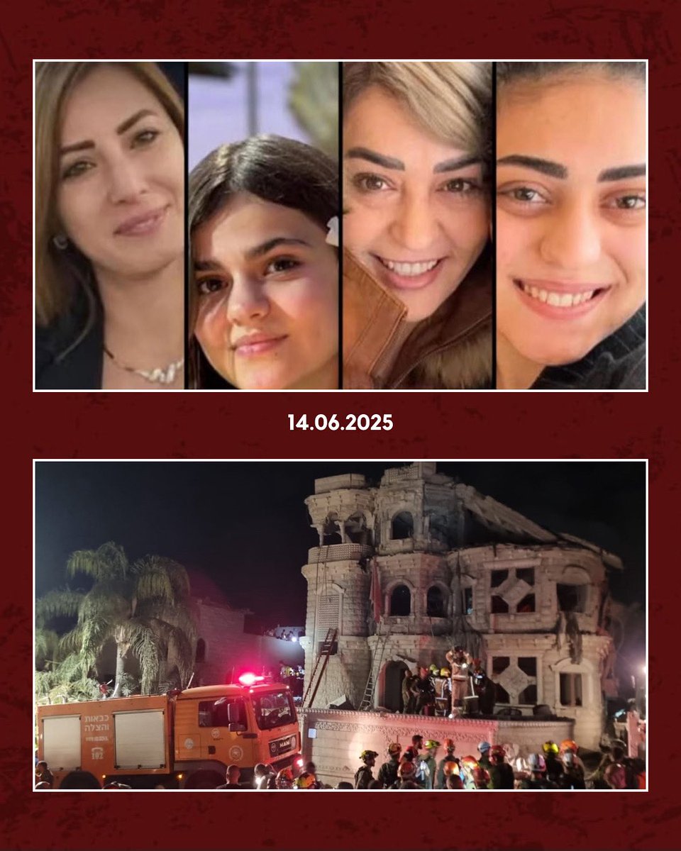 October7Attack's tweet image. The Iranian regime claims to fight for “Muslims.” Yesterday, it murdered them. We mourn with the people of Tamra. May their memory be a cry against this cruel regime – and a prayer for peace between neighbors.