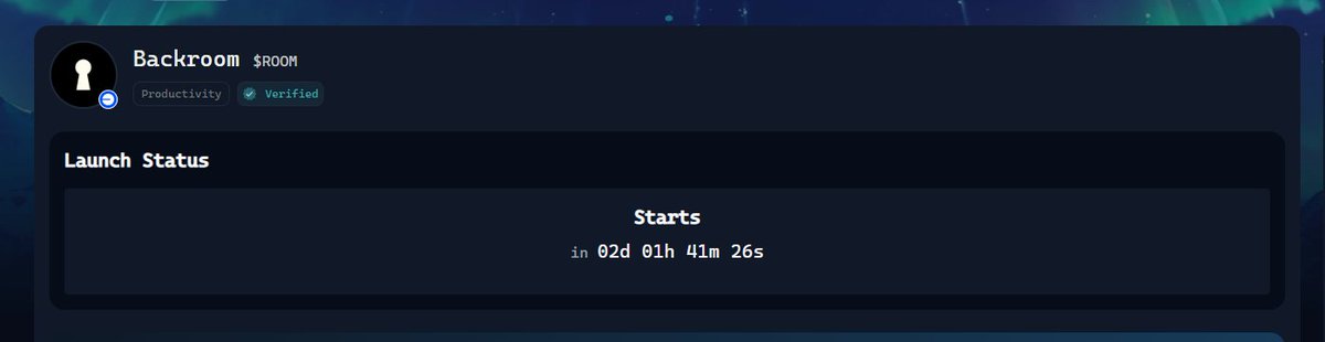 ❤️ Soumya ❤️ lunarsun.eth .ink (@soumya8225) on Twitter photo 🔐 Backroom is opening…
$ROOM drops in 2 days on <a href="/virtuals_io/">Virtuals Protocol</a> 👀
🧠 Curate alpha, monetize intel
🕵️♂️ Info is the edge. Backroom is the market.
📈 Productivity Agent, 10k+ already watching
I’m pledging early. No room for late entries.
#Virtuals #ROOM #Yapps 🔐 Backroom is opening…
$ROOM drops in 2 days on <a href="/virtuals_io/">Virtuals Protocol</a> 👀
🧠 Curate alpha, monetize intel
🕵️♂️ Info is the edge. Backroom is the market.
📈 Productivity Agent, 10k+ already watching
I’m pledging early. No room for late entries.
#Virtuals #ROOM #Yapps