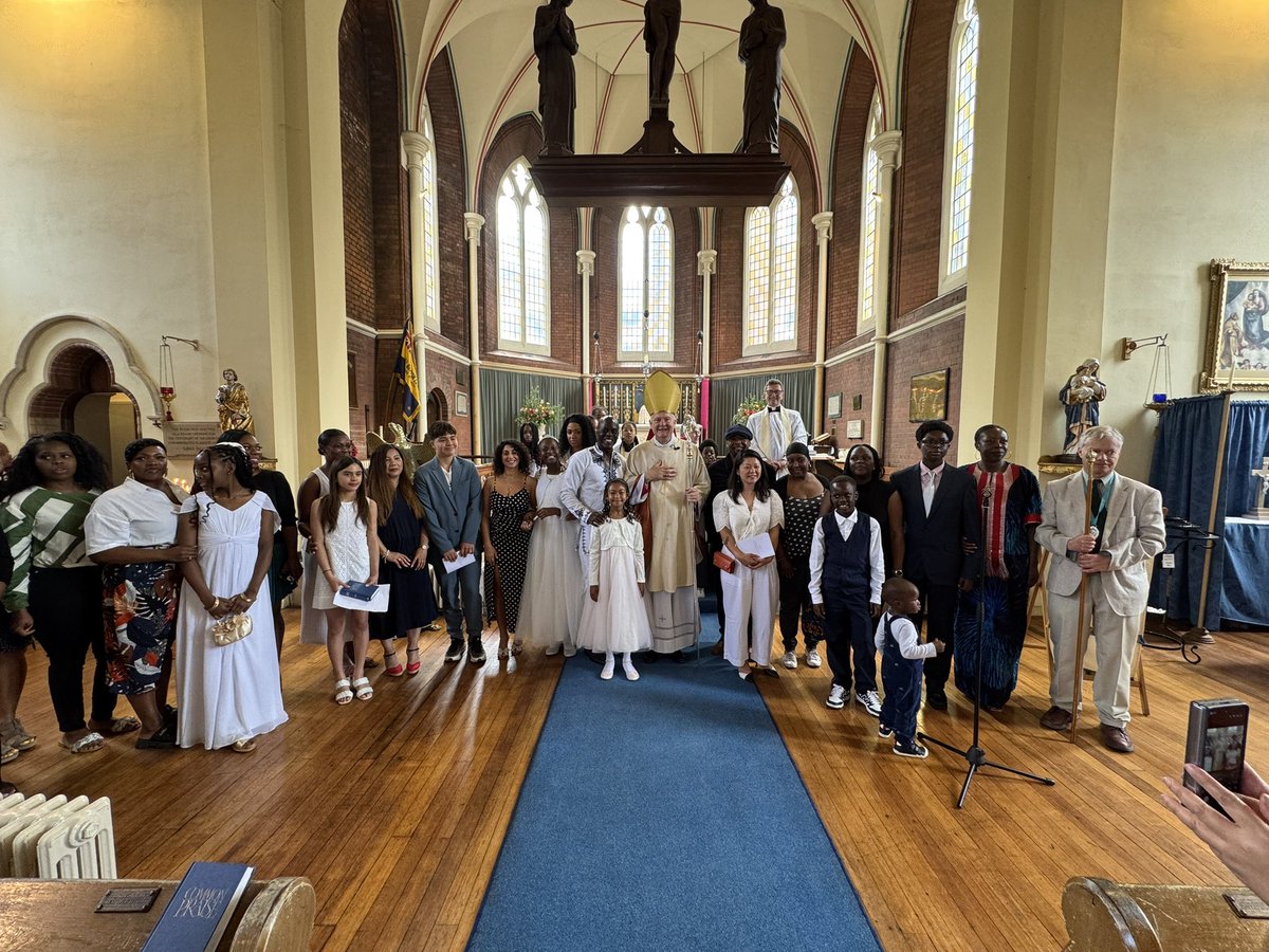 Baptisms and Confirmations at St John’s Kensal Green on Trinity Sunday