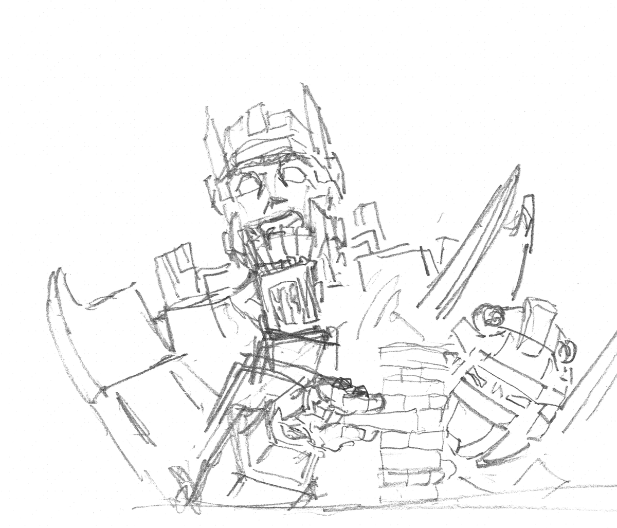 PT_Pazza's tweet image. scavenger wips that i really want to finish once my other billion wips are also completed