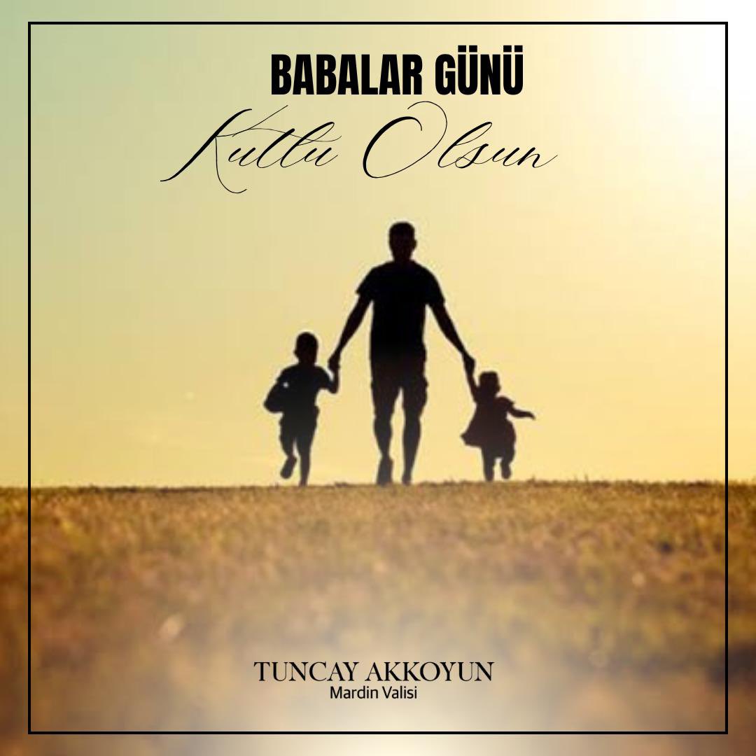 Hayatını ailesinin huzuru ve mutluluğuna adayan, evlatlarına daima doğruluğu, iyiliği ve fazileti öğütleyen, bir ömür güvenle yaslandığımız kıymetli babalarımızın “Babalar Günü”nü içtenlikle kutluyorum.
Sağlık, esenlik ve mutluluk dolu bir ömür diliyorum. 💐