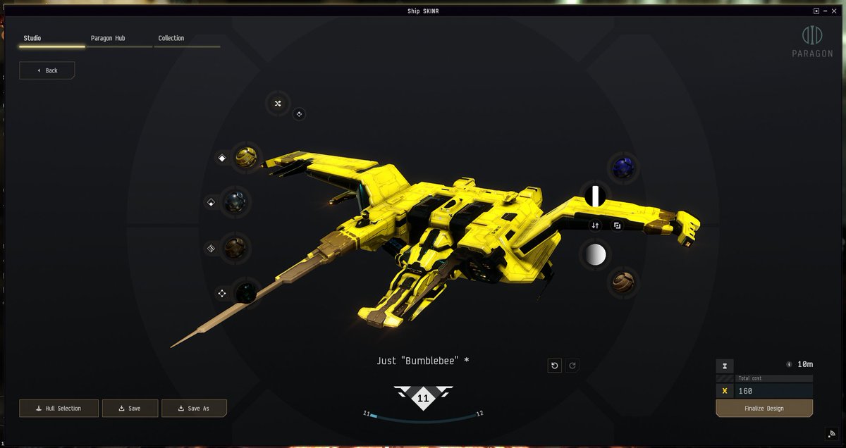 FirestormCrew's tweet photo. So for our "Coolest" deisgn, we have chosen to base ours on the epic and coolest transformer alive, Bumblebee! @JustAbout__ #justcreators #eveonline https://t.co/rpGEfEq3S8