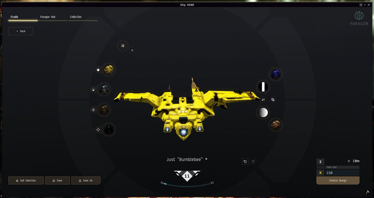 FirestormCrew's tweet photo. So for our "Coolest" deisgn, we have chosen to base ours on the epic and coolest transformer alive, Bumblebee! @JustAbout__ #justcreators #eveonline https://t.co/rpGEfEq3S8