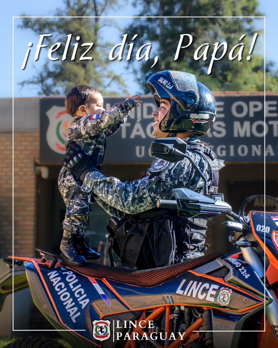 LinceParaguay's tweet photo. 𝑷𝒂𝒑𝒂́, 𝒎𝒊 𝒑𝒓𝒊𝒎𝒆𝒓 𝒉𝒆́𝒓𝒐𝒆 💙

Que todos los papis pasen un feliz domingo 😊✨

#LincePY
#DiaDelPadre
#FinDeSemana https://t.co/ulQjFvtSm0