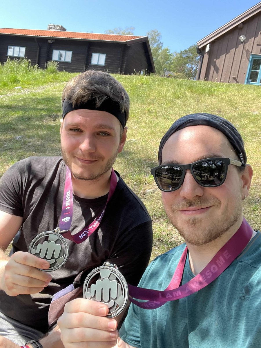 NGAndersson's tweet photo. 5km OCR done with the bro! 💪 https://t.co/7Mv9wQOPCu
