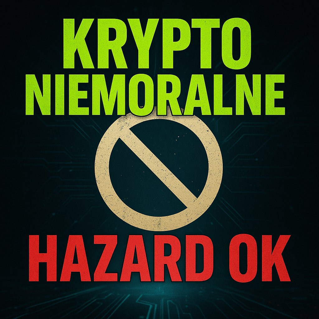 🔥 Absurd made in Poland 2025

Nasza 🇵🇱 giełda <a href="/zondacrypto/">zondacrypto</a> dostała od Ministerstwa Cyfryzacji odmowę integracji z mObywatelem.

Dlaczego?
Bo... krypto jest "niemoralne" 🤡
⚠️ Bukmacherzy? OK.
⚠️ Hazard? OK.
⚠️ Licencjonowana giełda działająca w 7 krajach UE? NIE, bo to
