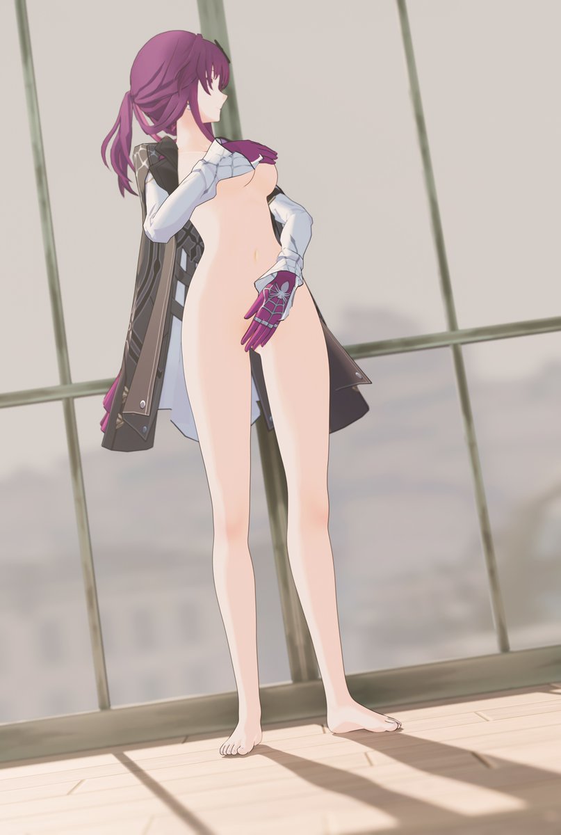 _Martha_Wayne_'s tweet photo. Kafka is inviting you  

Model by:@DaB_neko 

#HonkaiStaiRail #Kafka https://t.co/kYb0KBJMxN